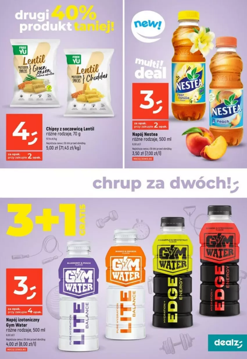 Gazetka promocyjna Dealz - ważna 28.09 do 04.10.2023 - strona 5 - produkty: Chipsy, Fa, Napój, Napój izotoniczny, Nestea