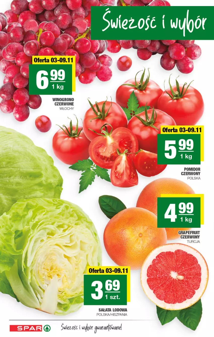 Gazetka promocyjna Spar - ważna 02.11 do 12.11.2021 - strona 2 - produkty: Gra, Sałat, Sałata lodowa, Wino