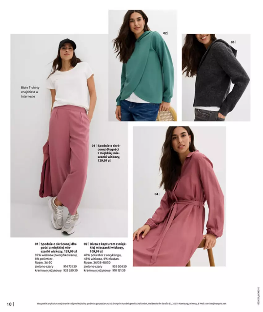 Gazetka promocyjna Bonprix - PRZYTULNY SEZON PRZEJŚCIOWY - ważna 23.09 do 03.11.2025 - strona 12 - produkty: Bluza, Koc, Kret, Piec, Spodnie