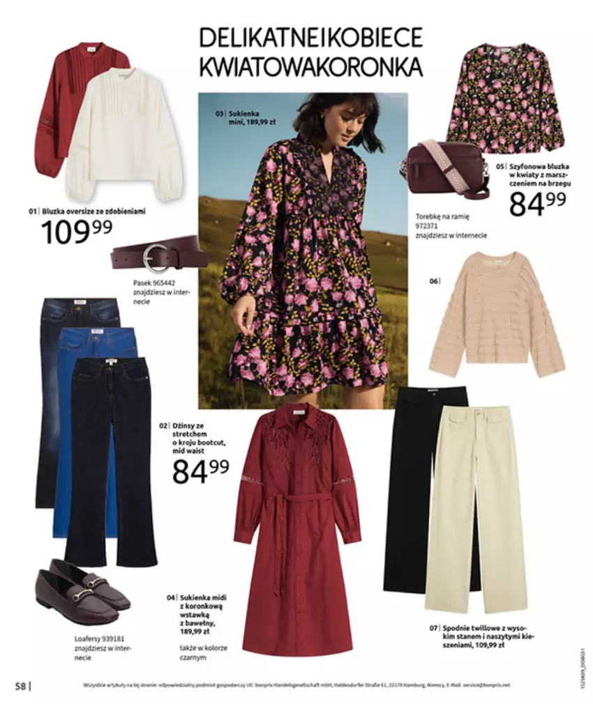 Gazetka promocyjna Bonprix - PRZYTULNY SEZON PRZEJŚCIOWY - ważna 23.09 do 03.11.2025 - strona 60 - produkty: Fa, Pasek, Piec