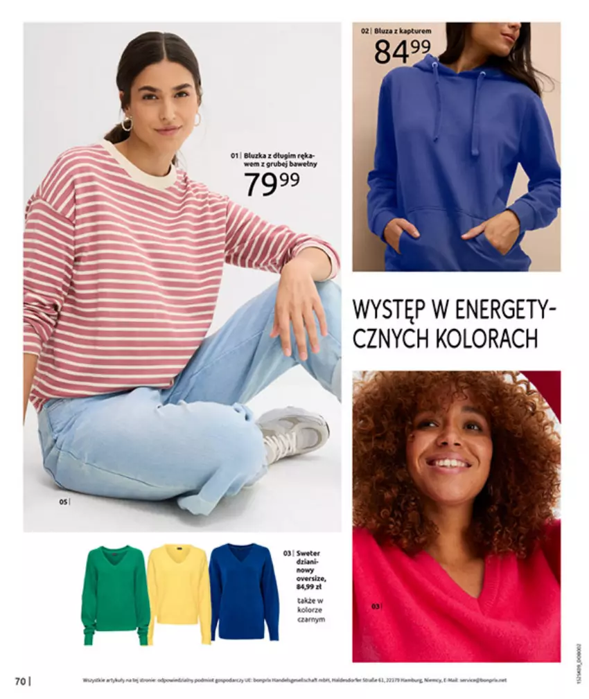 Gazetka promocyjna Bonprix - PRZYTULNY SEZON PRZEJŚCIOWY - ważna 23.09 do 03.11.2025 - strona 72 - produkty: Fa, Piec