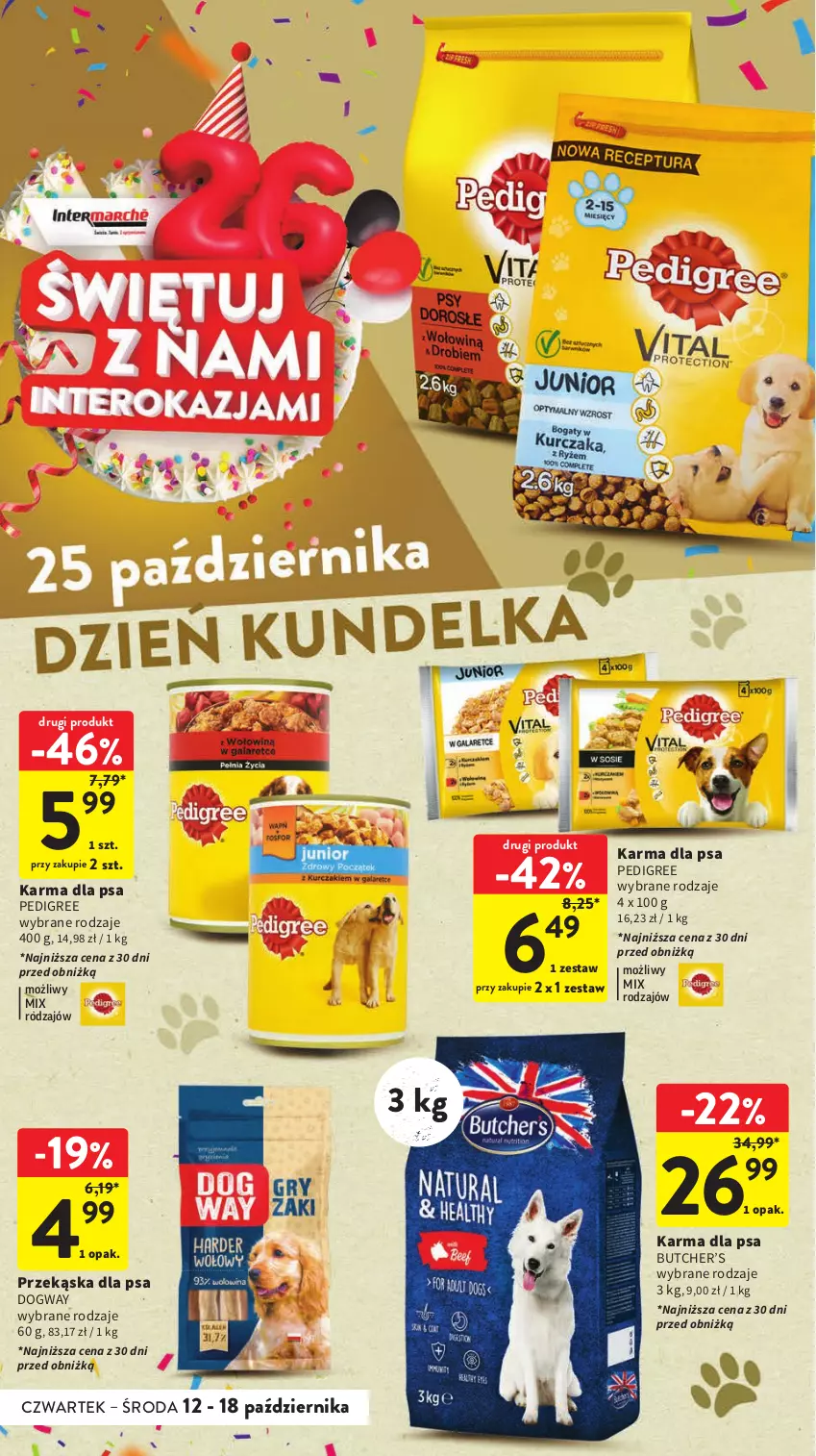 Gazetka promocyjna Intermarche - Gazetka Intermarche - ważna 12.10 do 18.10.2023 - strona 38 - produkty: Pedigree