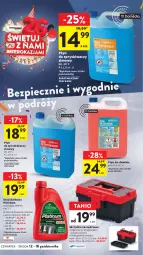 Gazetka promocyjna Intermarche - Gazetka Intermarche - Gazetka - ważna od 18.10 do 18.10.2023 - strona 44 - produkty: Olej silnikowy, Skrzynka narzędziowa, Organizer, Płyn do spryskiwaczy, Olej, Płyn do chłodnic