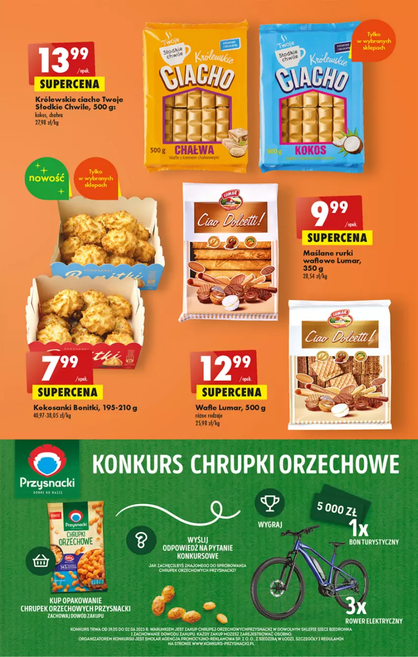 Gazetka promocyjna Biedronka - ważna 18.05 do 24.05.2023 - strona 43 - produkty: Chrupki, Fa, Mola, Przysnacki