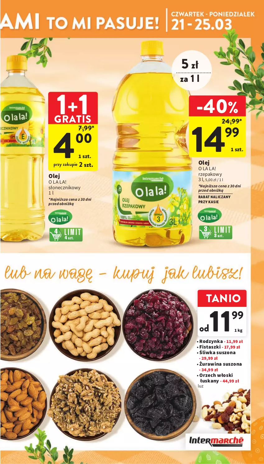 Gazetka promocyjna Intermarche - Gazetka Intermarche - ważna 21.03 do 25.03.2024 - strona 15 - produkty: Gra, Olej