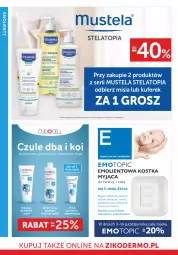 Gazetka promocyjna Ziko - Gazetka Ziko Dermo - Gazetka - ważna od 16.10 do 16.10.2024 - strona 20 - produkty: Płyn do kąpieli, Emulsja, Top, Ser, Mus, Szampon, Mustela