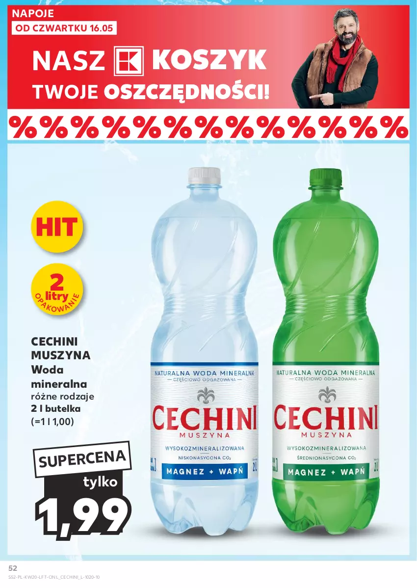 Gazetka promocyjna Kaufland - Gazetka tygodnia - ważna 16.05 do 22.05.2024 - strona 52 - produkty: Kosz, Mus, Napoje, Szyna, Woda, Woda mineralna