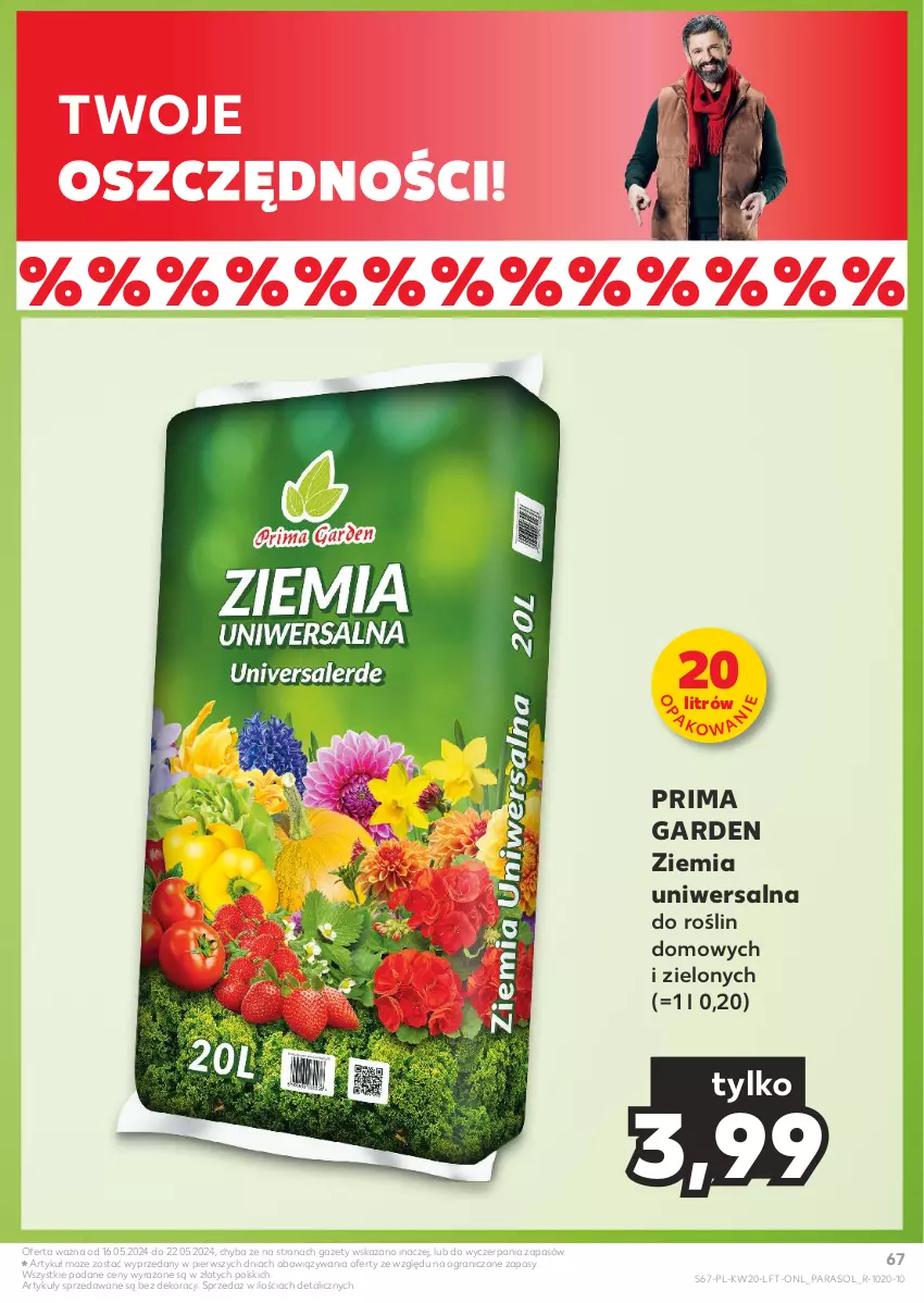 Gazetka promocyjna Kaufland - Gazetka tygodnia - ważna 16.05 do 22.05.2024 - strona 67 - produkty: Gra, Parasol, Prima