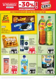 Gazetka promocyjna Kaufland - Gazetka tygodnia - Gazetka - ważna od 22.05 do 22.05.2024 - strona 81 - produkty: Nivea Men, Gra, Finish, Kaktus, Ice tea, Pianka do golenia, Lion, Lody, Płyn do płukania, Lipton, Mars, Toffifee, Napój niegazowany, Bomboniera, Napój, Oreo, Nestlé, Milka, Nivea