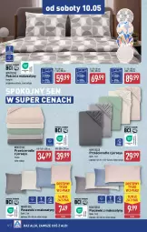 Gazetka promocyjna Aldi - Artykuły przemysłowe i tekstylia - Gazetka - ważna od 09.05 do 09.05.2025 - strona 12 - produkty: Pościel, Poszewka, Prześcieradło, Wełna