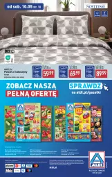 Gazetka promocyjna Aldi - Artykuły przemysłowe i tekstylia - Gazetka - ważna od 09.05 do 09.05.2025 - strona 14 - produkty: Por, Pościel, O nas, Poszewka, Wełna, Biuro