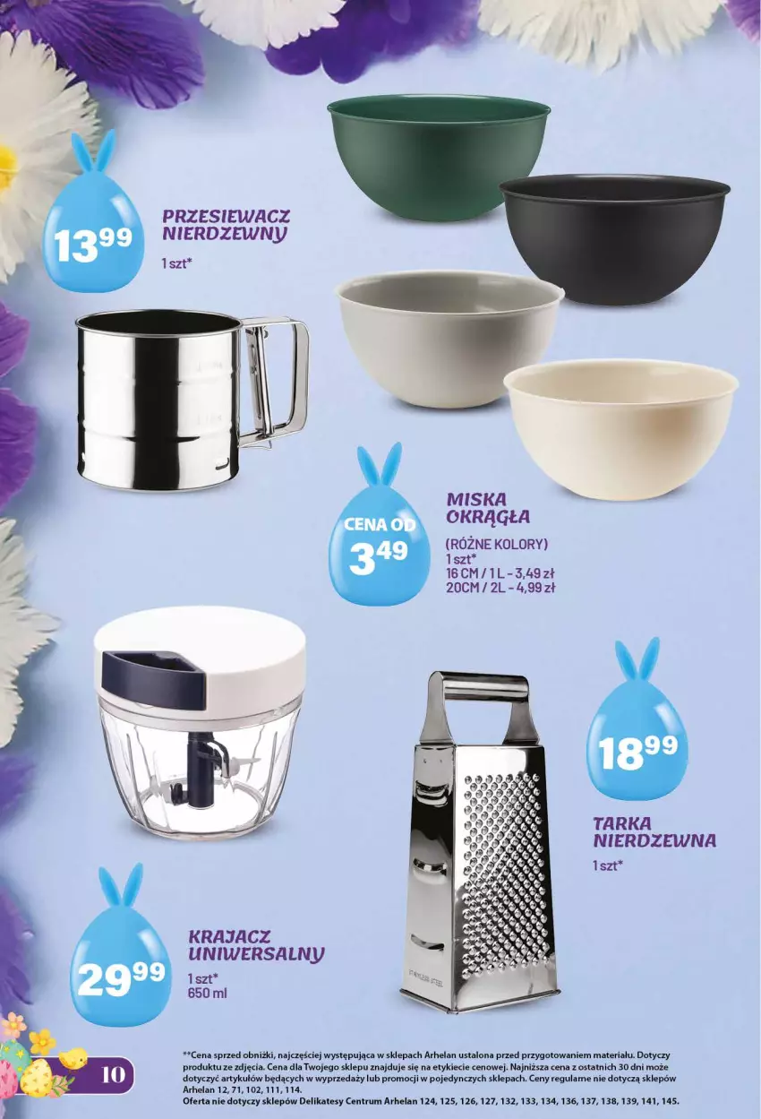 Gazetka promocyjna Arhelan - Gazetka - ważna 13.03 do 12.04.2026 - strona 10 - produkty: Miska, Rum, Tarka