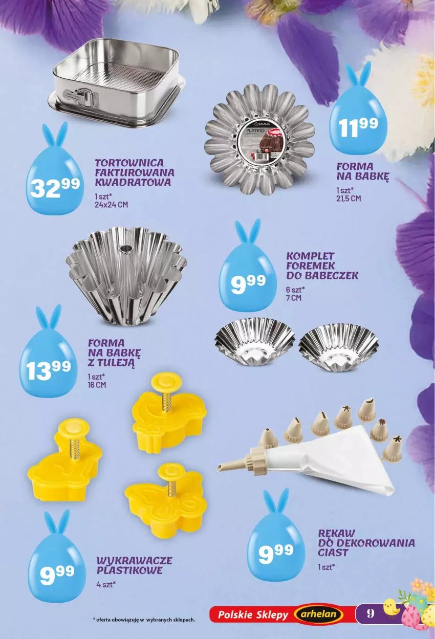 Gazetka promocyjna Arhelan - Gazetka - ważna 13.03 do 12.04.2026 - strona 9 - produkty: Fa, Tortownica