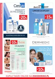 Gazetka promocyjna Ziko - Gazetka Ziko Dermo - Gazetka - ważna od 04.03 do 04.03.2024 - strona 14 - produkty: Ser, La Roche-Posay, Dermedic, Tonik, Lipikar, Avène, Fa