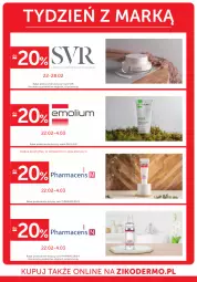 Gazetka promocyjna Ziko - Gazetka Ziko Dermo - Gazetka - ważna od 04.03 do 04.03.2024 - strona 18 - produkty: SVR, Ser, Acer, Pharmaceris, Emolium