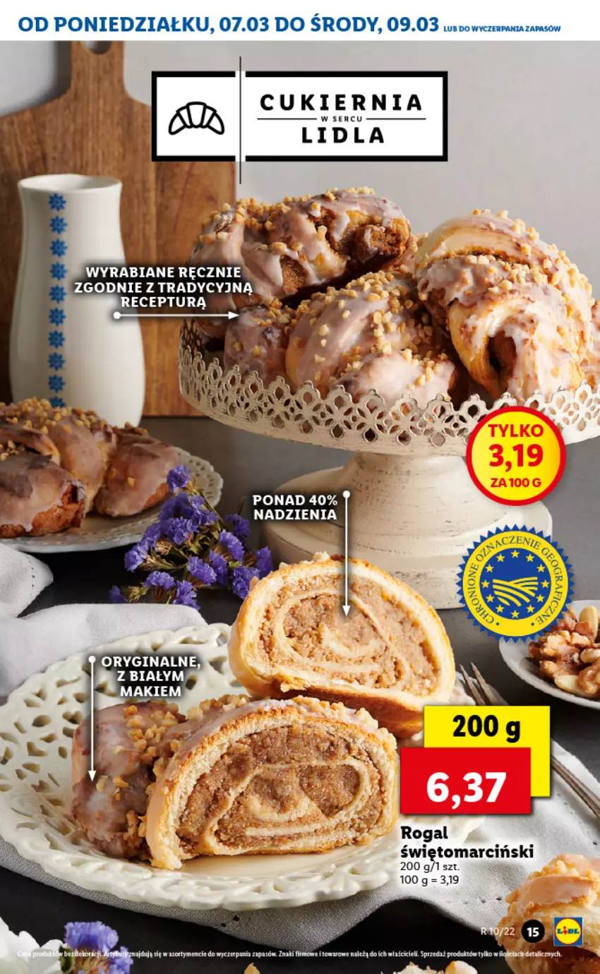 Gazetka promocyjna Lidl - GAZETKA - ważna 07.03 do 09.03.2022 - strona 15 - produkty: Cukier, Ser