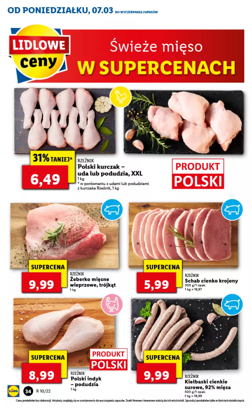 Gazetka promocyjna Lidl - GAZETKA - ważna 07.03 do 09.03.2022 - strona 34 - produkty: Kurczak, Por