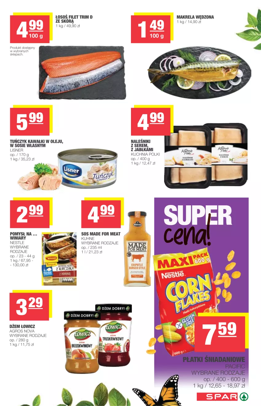 Gazetka promocyjna Spar - Spar - ważna 05.05 do 11.05.2021 - strona 5 - produkty: Jabłka, Kawa, Kuchnia, Lisner, Naleśniki, Olej, Ser, Sos, Winiary