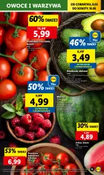 Gazetka promocyjna Lidl - GAZETKA - Gazetka - ważna od 10.05 do 10.05.2025 - strona 17 - produkty: Warzywa, Maliny, Owoce, Arbuz, Pomidory
