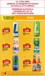 Gazetka promocyjna Lidl - GAZETKA - Gazetka - ważna od 10.05 do 10.05.2025 - strona 38 - produkty: Piwo, Koc, Aloe vera, Radler, Limonka, Okocim, Mango, Captain Jack, Mięta