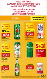Gazetka promocyjna Lidl - GAZETKA - Gazetka - ważna od 10.05 do 10.05.2025 - strona 39 - produkty: Piwo, Ser, Por, Gra, Heineken, Perła, Carlsberg
