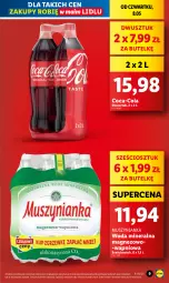 Gazetka promocyjna Lidl - GAZETKA - Gazetka - ważna od 10.05 do 10.05.2025 - strona 9 - produkty: Mus, Coca-Cola, Muszynianka, Woda mineralna, Woda, Magnez