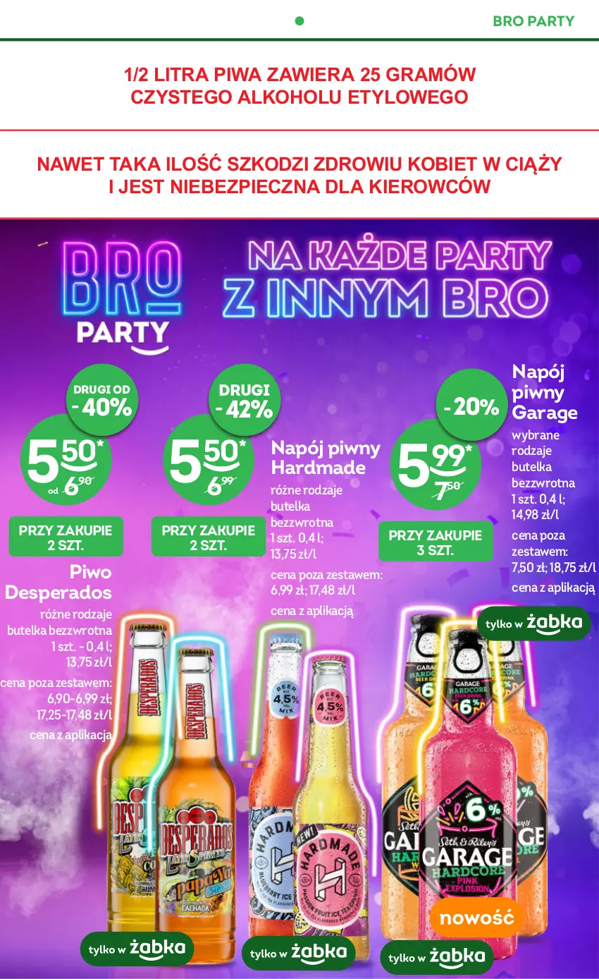 Gazetka promocyjna Żabka - ważna 06.12 do 19.12.2023 - strona 25 - produkty: Desperados, Gra, Napój, Piec, Piwa, Piwo