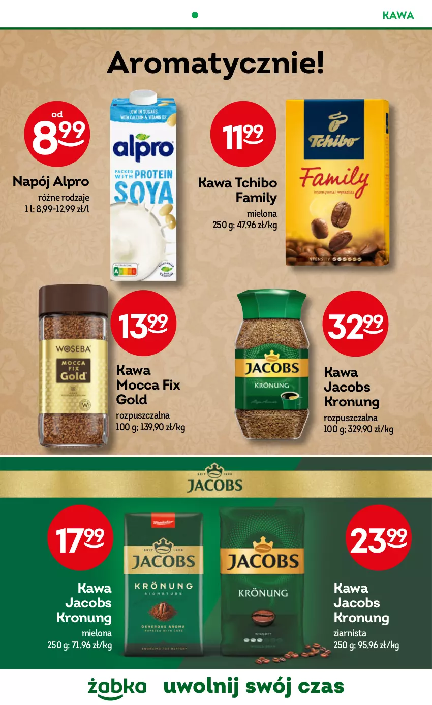 Gazetka promocyjna Żabka - ważna 06.12 do 19.12.2023 - strona 50 - produkty: Alpro, Fa, Jacobs, Kawa, Mocca Fix Gold, Napój, Tchibo, Tchibo Family