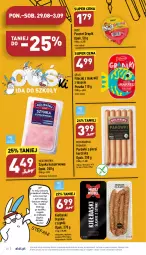 Gazetka promocyjna Aldi - Katalog spożywczy - Gazetka - ważna od 03.09 do 03.09.2022 - strona 20 - produkty: Kurczak, Sos, Ser, Gra, Kiełbaski śląskie, Parówki, Pasztet, Szynka konserwowa, Szynka, Parówki z piersi kurczaka, Graal, Mięso, Fa