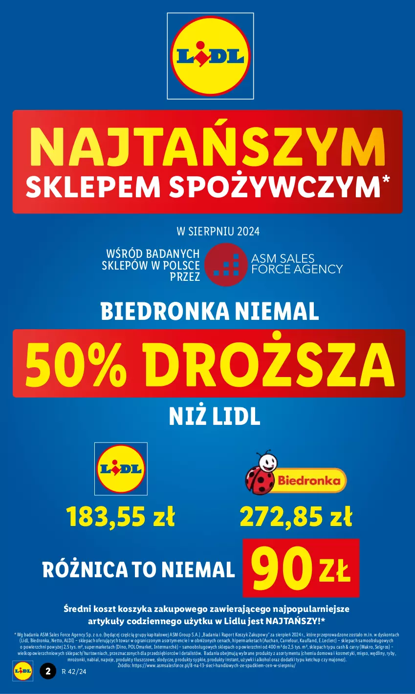 Gazetka promocyjna Lidl - GAZETKA - ważna 14.10 do 16.10.2024 - strona 2 - produkty: Dron, Gra, Ketchup, Kosz, LG, Majonez, Mięso, Napoje, Por