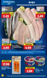 Gazetka promocyjna Lidl - GAZETKA - Gazetka - ważna od 16.10 do 16.10.2024 - strona 26 - produkty: Sos, Por, Miruna, Tusz, Tuńczyk, Bazyl, Dorsz, Olej