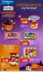 Gazetka promocyjna Lidl - GAZETKA - Gazetka - ważna od 16.10 do 16.10.2024 - strona 30 - produkty: Ser, Hot dog, Hamburger, Plasterki, Burger, Bułki do hot dogów