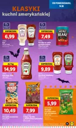 Gazetka promocyjna Lidl - GAZETKA - Gazetka - ważna od 16.10 do 16.10.2024 - strona 35 - produkty: Ketchup, Top, Sos, Sól, Papryka, Chipsy, Tortilla, Chrupki, Heinz, Fa