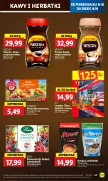 Gazetka promocyjna Lidl - GAZETKA - Gazetka - ważna od 16.10 do 16.10.2024 - strona 41 - produkty: Torebka, Nescafé, Kawa rozpuszczalna, Ser, Milky Way, Kawa, Bounty, Herbata czarna, Twix, Czekolada, Mars, Teekanne, Herbata