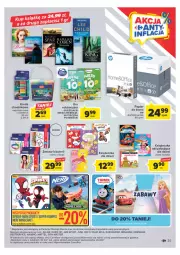 Gazetka promocyjna Carrefour - Gazetka Carrefour - Gazetka - ważna od 06.05 do 06.05.2023 - strona 25 - produkty: Minecraft, Ser, Por, BIC, Papier, Chodnik, Kolorowanka, Klej, Dres, Mattel, Sport, Dzieci, Hasbro, Nerf, HP