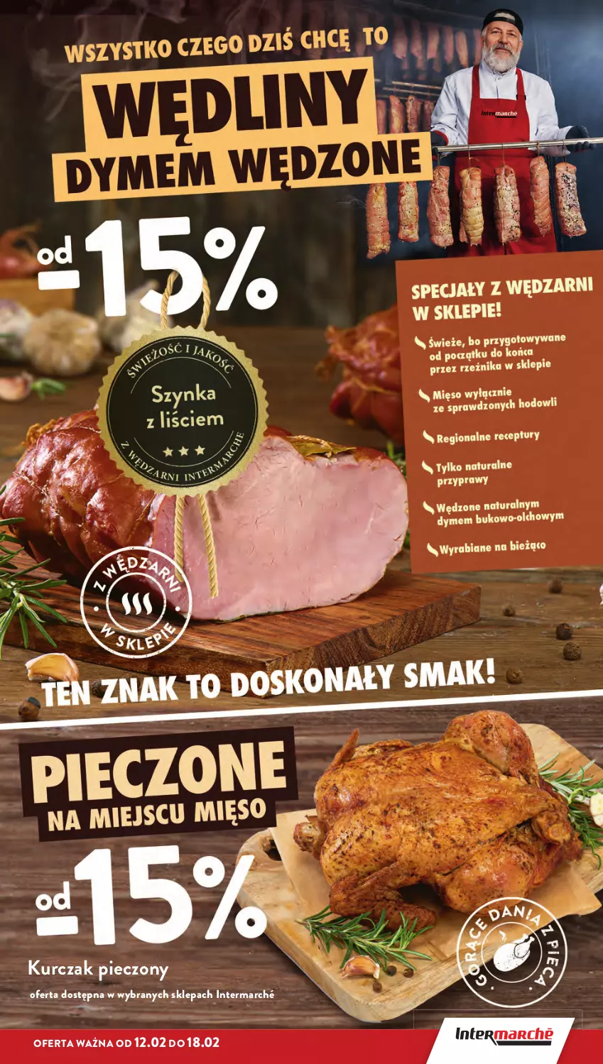Gazetka promocyjna Intermarche - Gazetka Intermarche - ważna 12.02 do 18.02.2026 - strona 19 - produkty: Kurczak, Piec