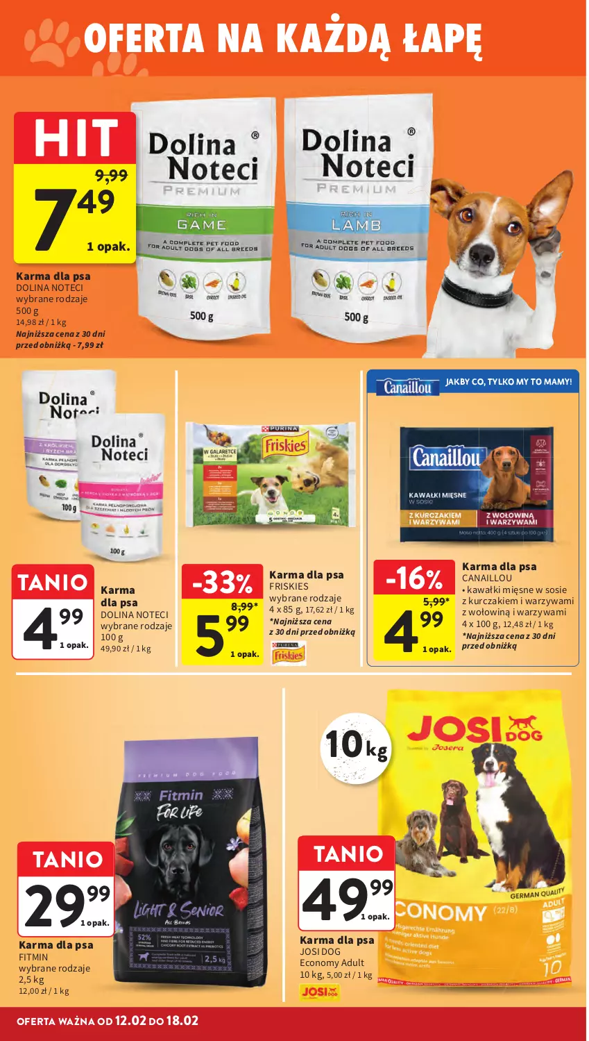 Gazetka promocyjna Intermarche - Gazetka Intermarche - ważna 12.02 do 18.02.2026 - strona 38 - produkty: Canaillou, Friskies, Kawa, Kurczak, Sos, Warzywa