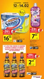 Gazetka promocyjna Intermarche - Gazetka Intermarche - Gazetka - ważna od 18.02 do 18.02.2026 - strona 7 - produkty: Piwa, Piwo, Mus, Gra, Papier, Tatra, Papier toaletowy, Płyn do płukania, Rolki