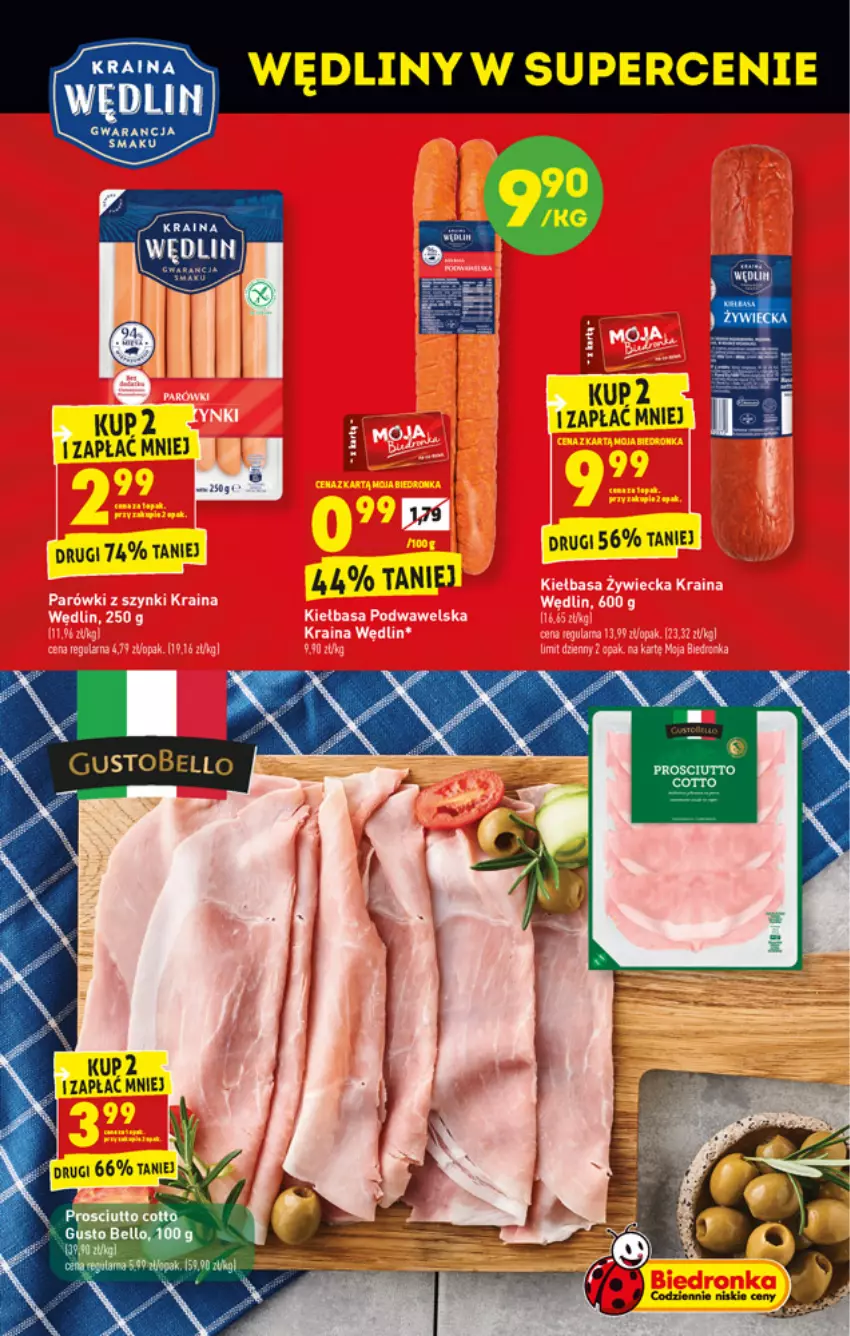 Gazetka promocyjna Biedronka - ważna 17.01 do 30.01.2022 - strona 27 - produkty: Prosciutto