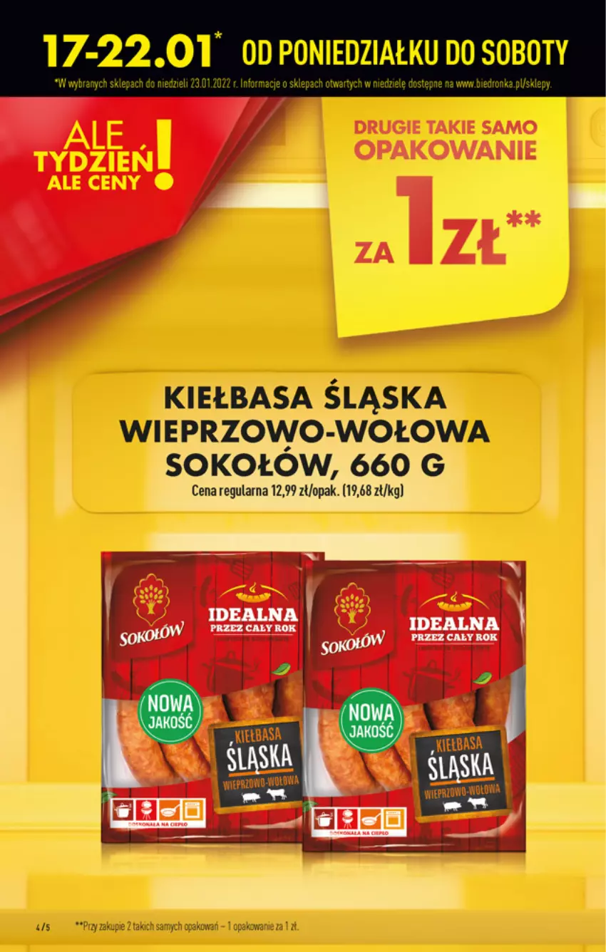 Gazetka promocyjna Biedronka - ważna 17.01 do 30.01.2022 - strona 4 - produkty: Fa