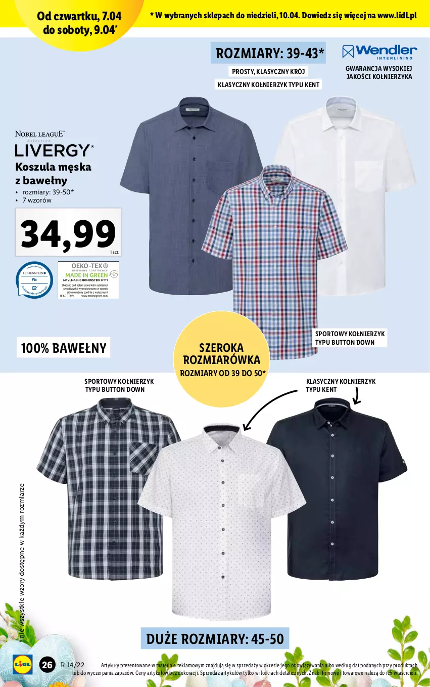 Gazetka promocyjna Lidl - GAZETKA - ważna 04.04 do 10.04.2022 - strona 28 - produkty: Kosz, Koszula, Por, Sok, Sport