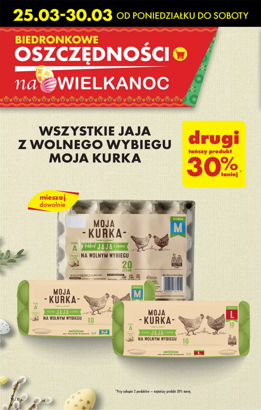 Gazetka promocyjna Biedronka - Od poniedzialku - ważna 25.03 do 30.03.2024 - strona 10 - produkty: Dron, Jaja