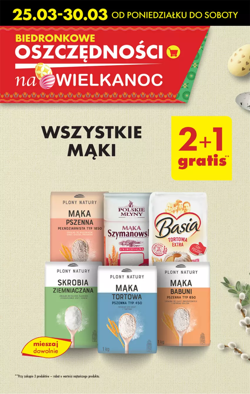 Gazetka promocyjna Biedronka - Od poniedzialku - ważna 25.03 do 30.03.2024 - strona 11 - produkty: Dron, Mąka