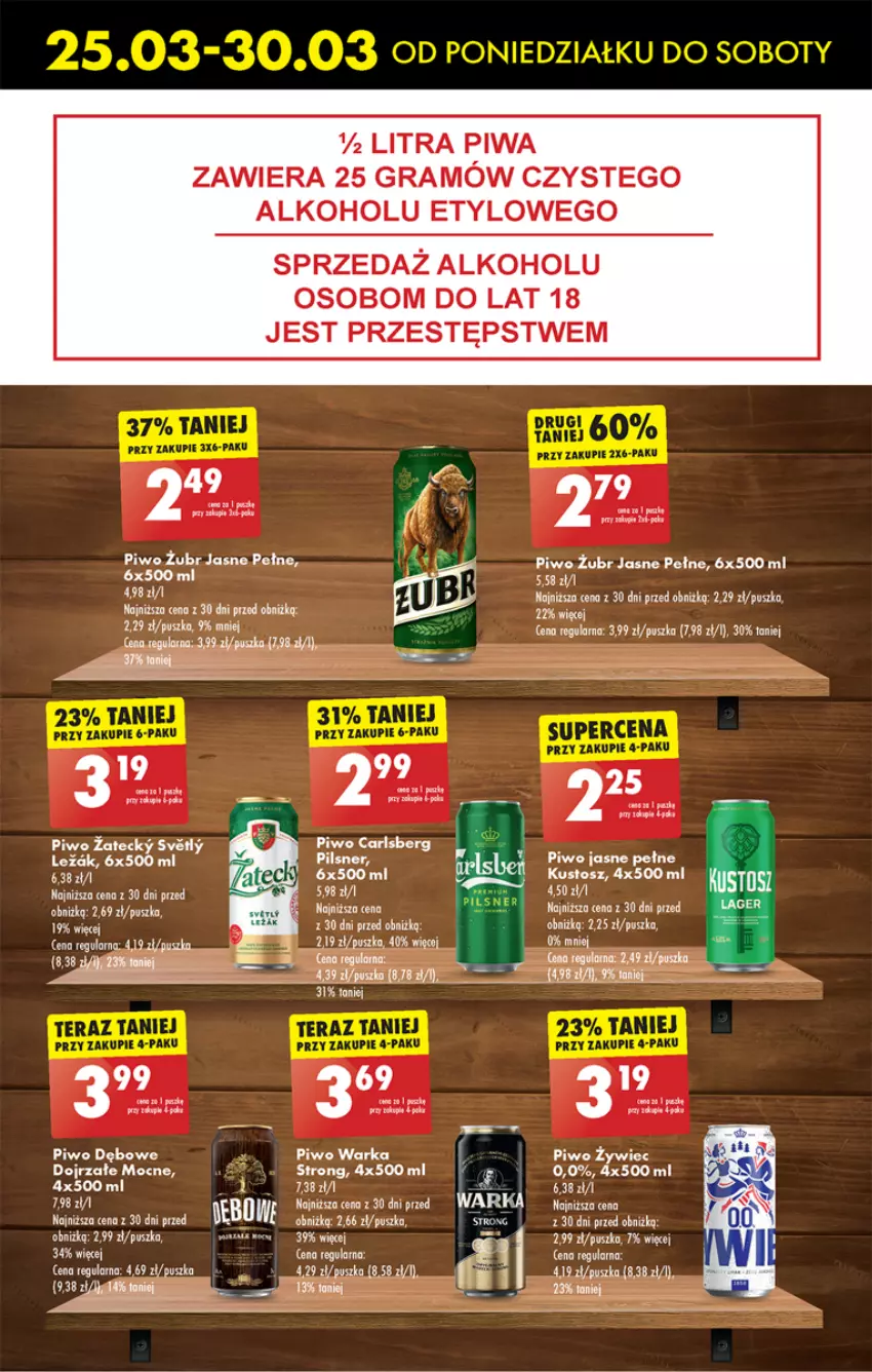 Gazetka promocyjna Biedronka - Od poniedzialku - ważna 25.03 do 30.03.2024 - strona 49 - produkty: Carlsberg, Fa, Gra, Mola, Piwa, Piwo, Piwo jasne, Warka