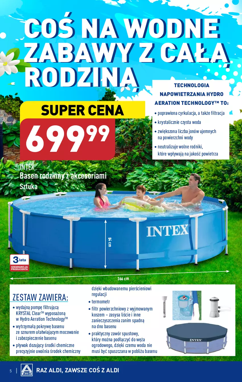 Gazetka promocyjna Aldi - COŚ do domu i nie tylko - ważna 14.06 do 17.06.2023 - strona 5 - produkty: Kosz, Mus, Piec, Termometr, Woda