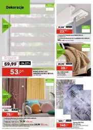 Gazetka promocyjna Leroy Merlin - Gazetka Leroy Merlin - Gazetka - ważna od 16.06 do 16.06.2026 - strona 22 - produkty: Ser, Koc, Poszewka, Zasłona, Karnisz, Lampa sufitowa, Roleta, Szyna, Reflektor, Poduszka, Lampa, Dywan, Listwa