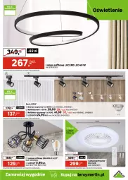Gazetka promocyjna Leroy Merlin - Gazetka Leroy Merlin - Gazetka - ważna od 16.06 do 16.06.2026 - strona 23 - produkty: Ser, Koc, Poszewka, Zasłona, Karnisz, Lampa sufitowa, Roleta, Szyna, Reflektor, Poduszka, Lampa, Dywan, Listwa
