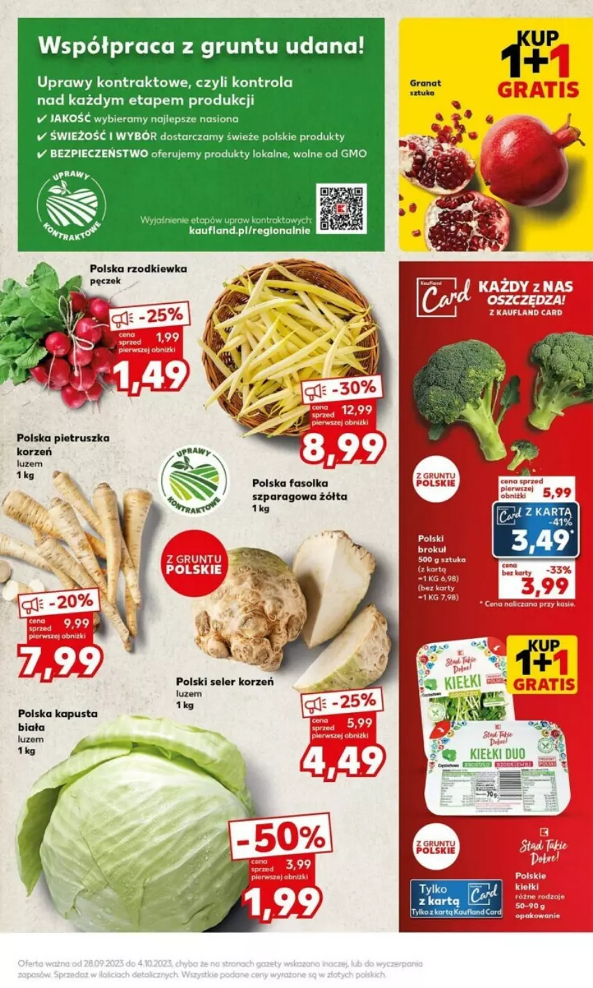 Gazetka promocyjna Kaufland - ważna 02.10 do 04.10.2023 - strona 12 - produkty: Grunt, Piec, Pietruszka, Rzodkiewka, Seler korzeń