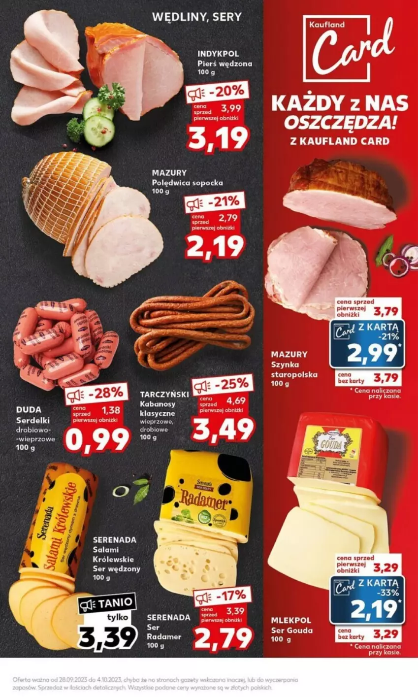 Gazetka promocyjna Kaufland - ważna 02.10 do 04.10.2023 - strona 14 - produkty: Królewski, Polędwica, Ser