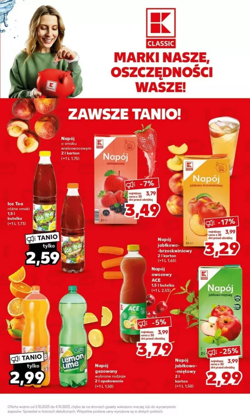 Gazetka promocyjna Kaufland - ważna 02.10 do 04.10.2023 - strona 5 - produkty: Napój